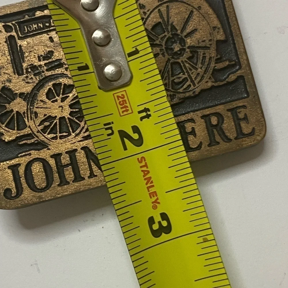 Bronze John Deere Limited Edition Belt Buckles D GPWT Western Tractor Farm